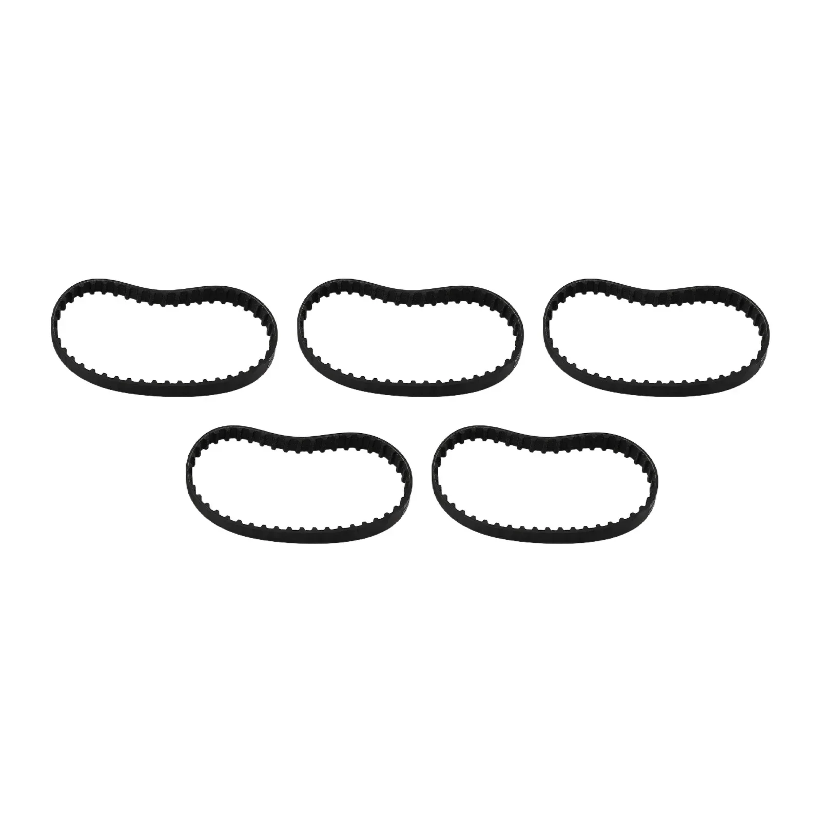 Five Piece Replacement Kit Rubber Planer Belts In Model 90XL Suitable For Use With Various For BLACK DECKER Tools Like The DN75