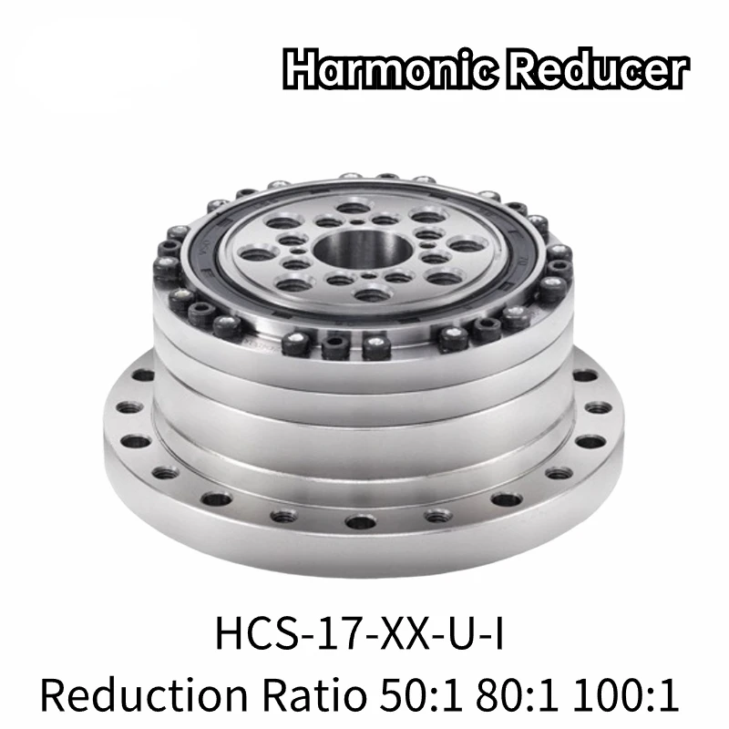 

1PCS HCS 17-50 80 100 Harmonic Reducer Robot Joint Drive Vertical Servo Hard Tooth Cup Reducer CSF/CSG17