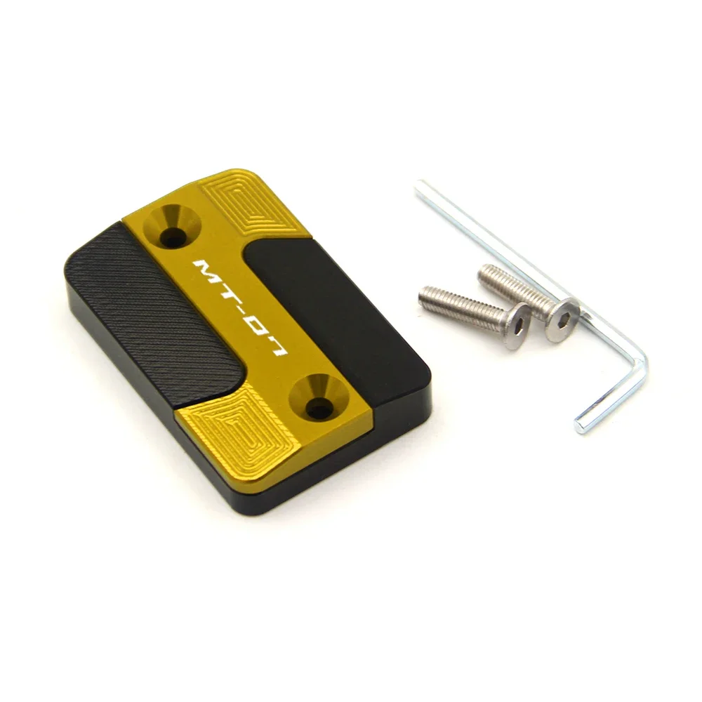 MT-07 لياماها MT-07 MT 07 دراجة نارية الملحقات CNC الجبهة سائل الفرامل خزان غطاء أسطوانة رئيسية غطاء الزيت #4