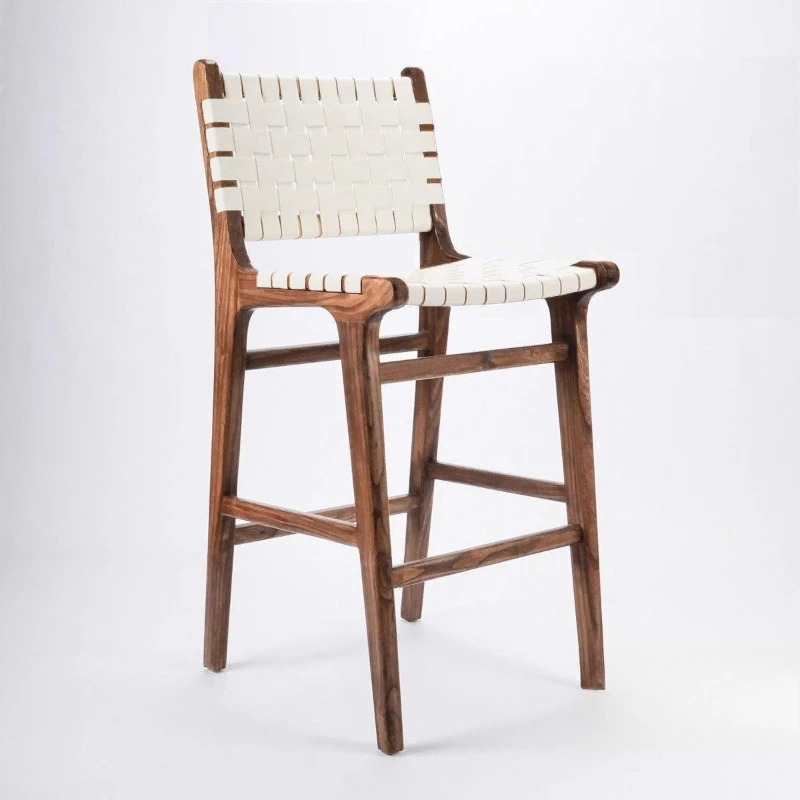 Bar high stool bar chair solid wood bar chair B & B
