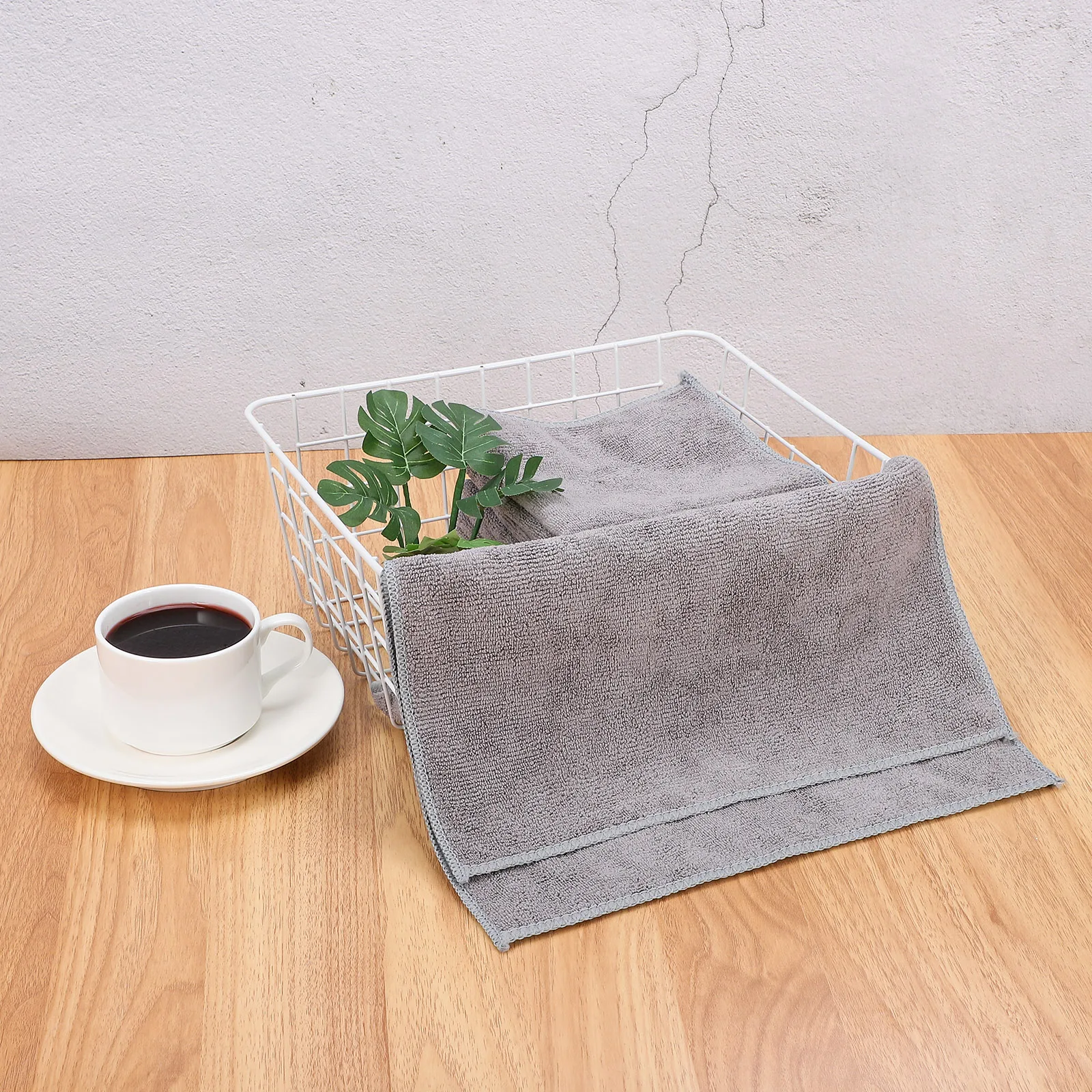 

8 Ultra Cleaning Cloths Absorbent Reusable Kitchen Dish Towels Car Wash Rags Household Scouring Pads Cloth Dusting Glasses
