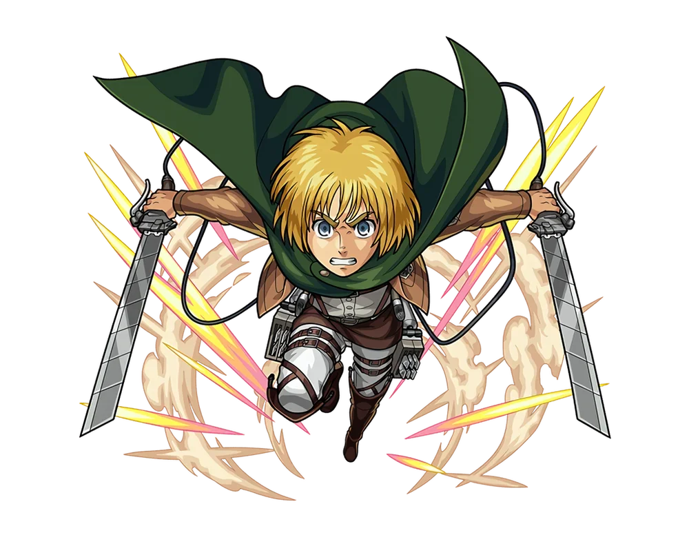 Armin V3 Attack on Titan Weatherproof Anime Sticker Car Decal 3