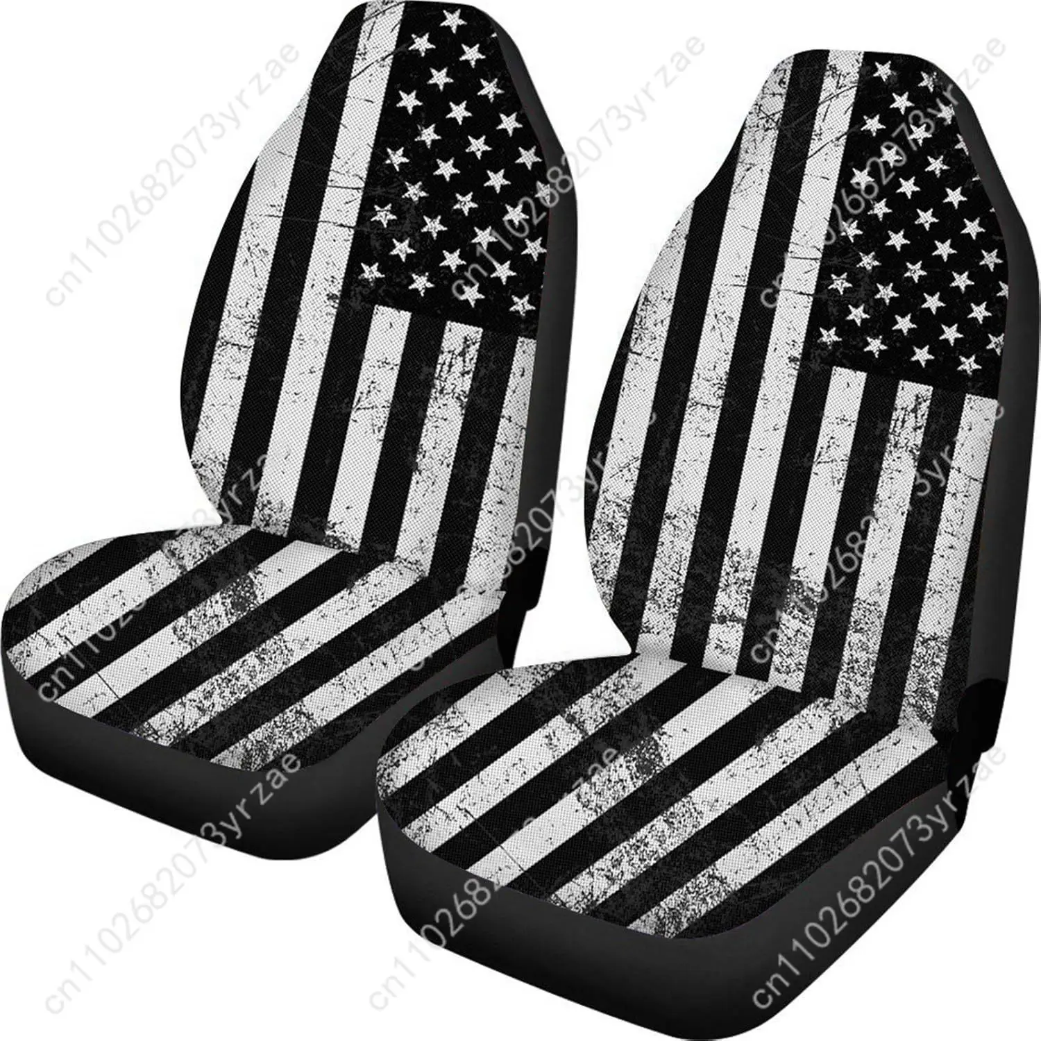 

American Flag Car Seat Covers Universal Environmentally Friendly Interior Decorations Comfortable Breathable Car Seat Covers