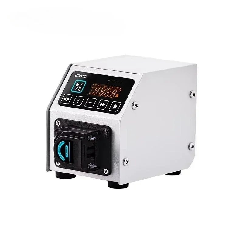 

BW100 Intelligent Mini Digital Peristaltic Pump Low Flow Micro Liquid Transfer With Stepper Motor For Lab Applications