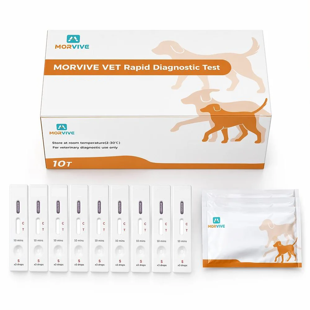 Pet Test Kits Canine Influenza Virus Antigen Rapid Test for Dog for CIV Ag CCV CPIV Ag  Result in 5-10 Minutes Home rapid testin