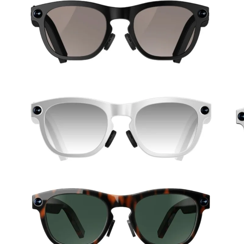 SG02 AI Smart Bluetooth Glasses Black Technology Music Call Camera Photo AI Translation Multifunctional Sunglasses