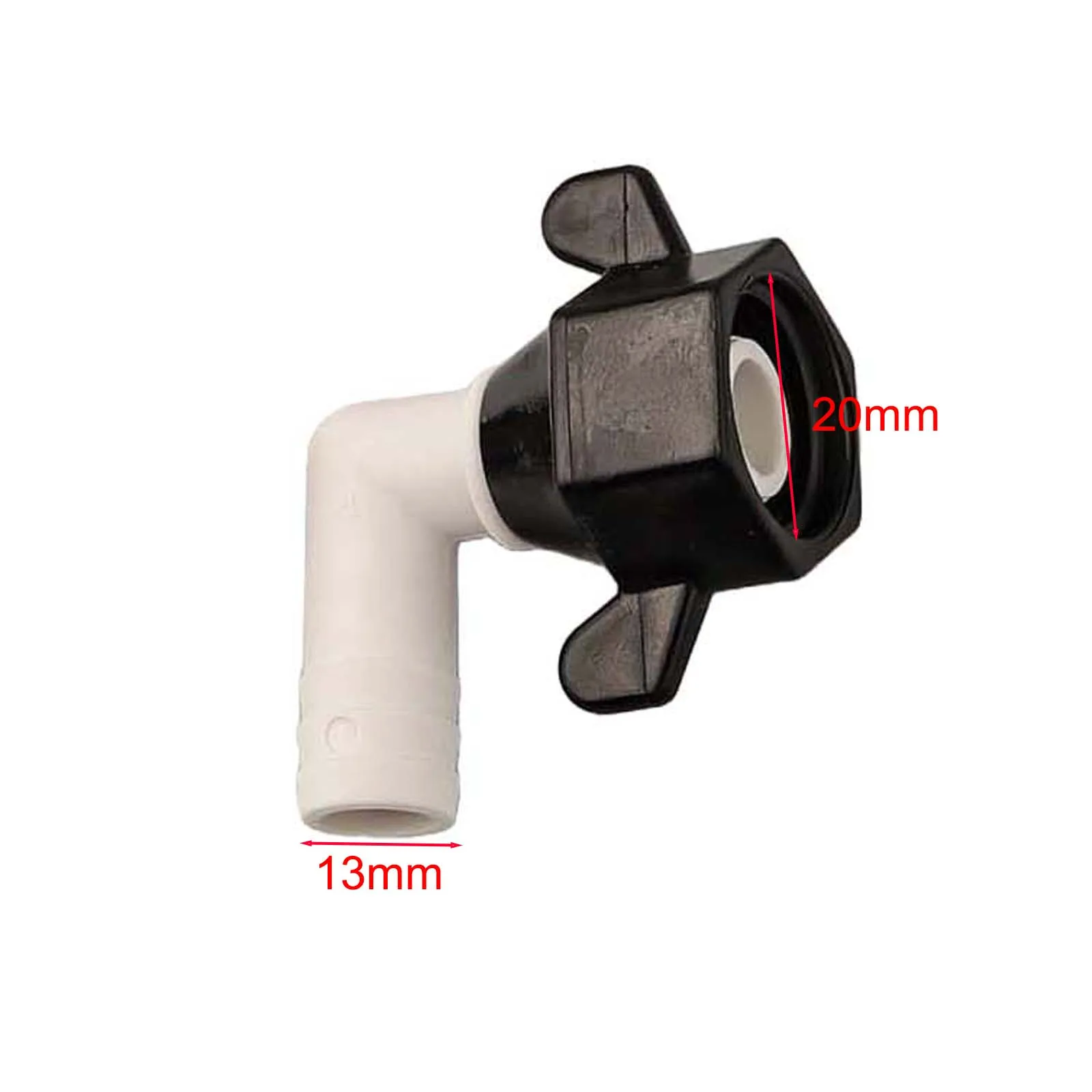 360-degree Rotatable Adapter Barb Elbow Adapter Reliable Seal 360-degree Rotatable Design Water Pump Installation