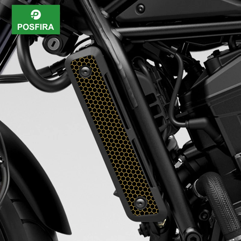 POSFIRA Motorcycle Radiator Panel Sticker Vinyl Decals for Honda Rebel CMX 1100 CMX1100 2021 2022 2023 2024 2025 Accessories