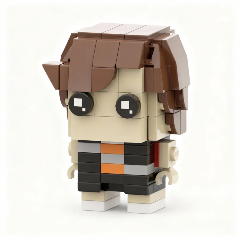 

113pcs MOC Ken Amada BrickHead Persona 3 Reload Brickheadz Model Building Blocks Construction Toys Christmas Gifts Brick Kids