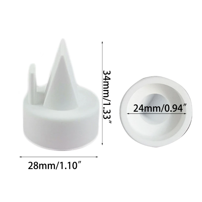 Efficient Silicone Duckbill Valves Leak proof Design Duckbill Attachment Simple Installation for Breast Pump Accessories