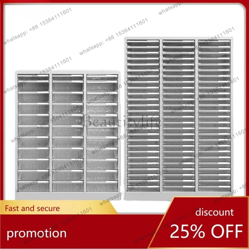 File Storage Cabinet Multi-Drawer Document Archive Cabinet Drawer-Type Storage Cabinet