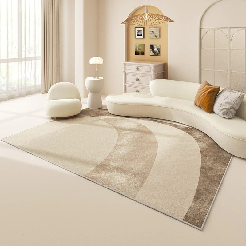 Light Luxury Ins Style Carpets Living Room Lounge Big Area Carpet Simple Bedroom Bedside Rugs Home Cloakroom Dressing Table Rug