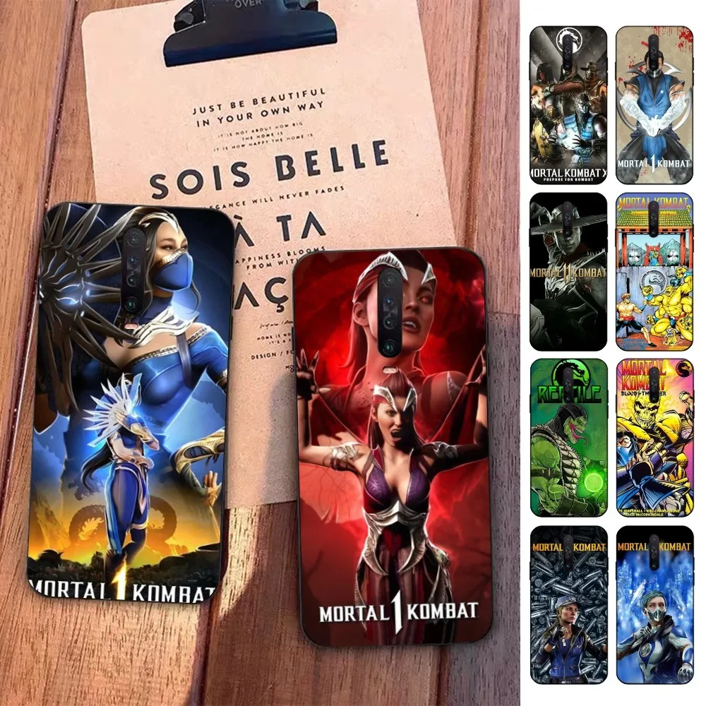 

Mortal Kombat Phone Case For Redmi 5 6 7 8 9 10 plus pro 6 7 8 9 A GO K20 K30 K40 pro plus F3 Fundas