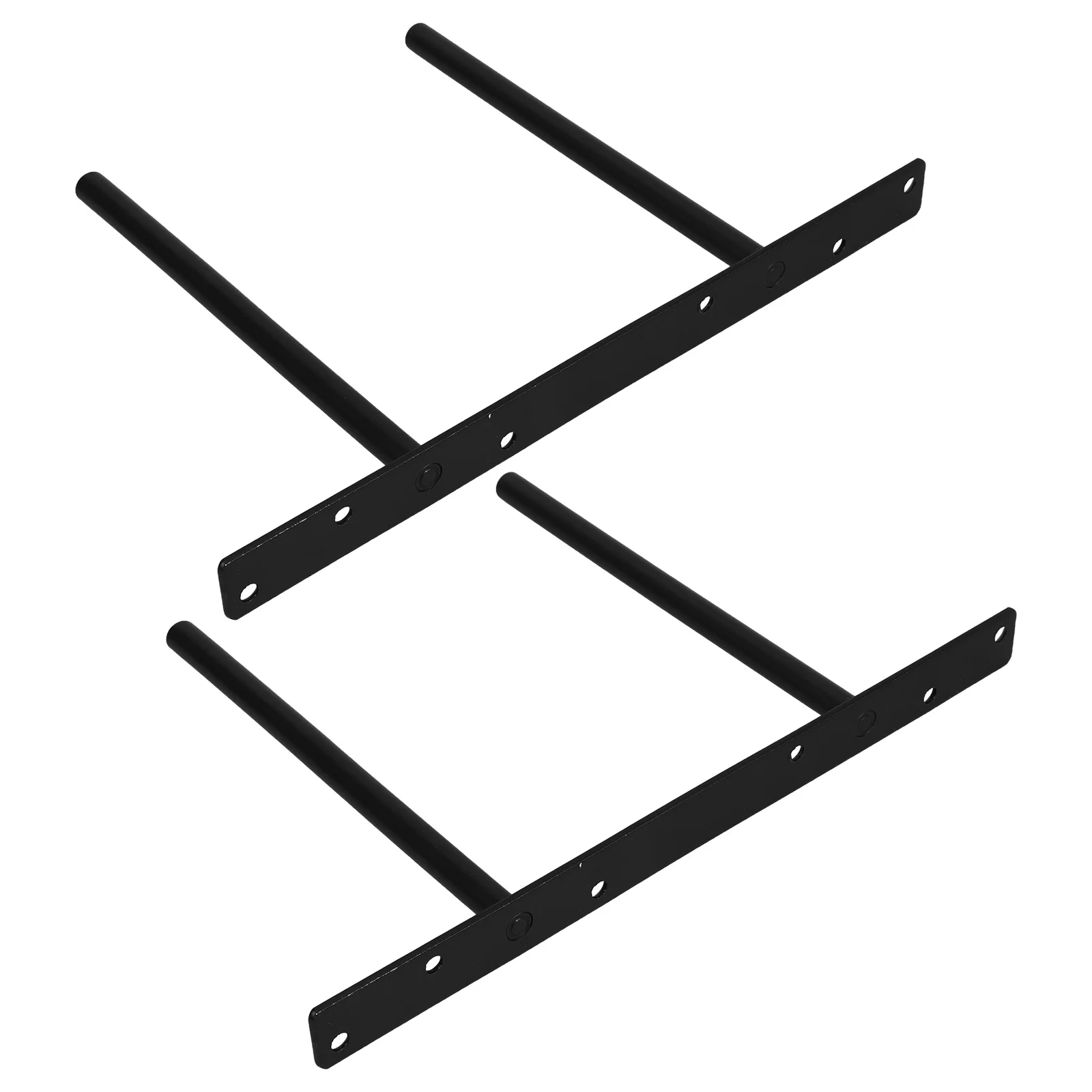 

Wall Shelf Wooden Support Frame Floating Hangers Brackets Hardware for Shelves Invisible Black Hidden Hanging Concealed