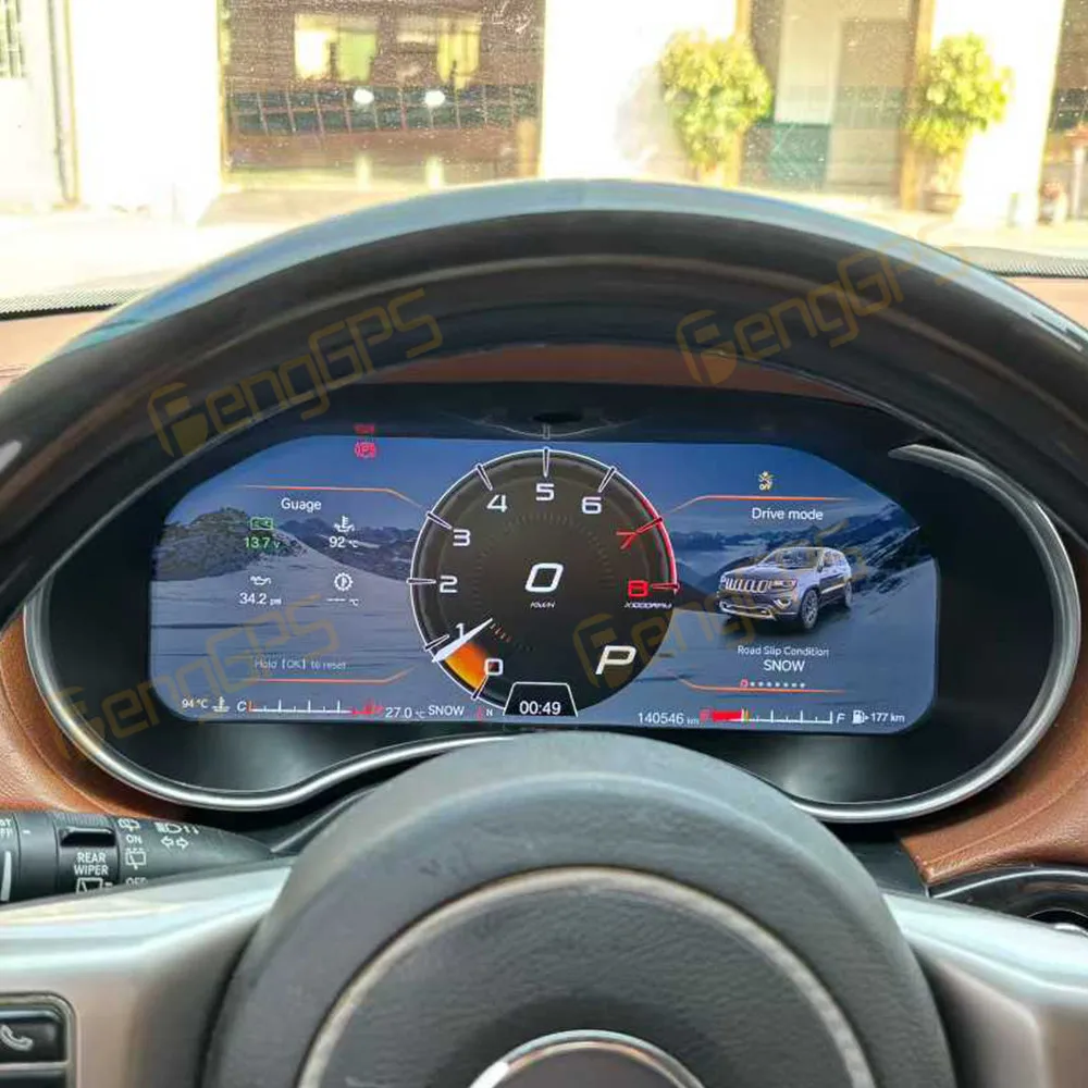 

Цифровая приборная панель LCD для Jeep Grand Cherokee 2011-2013, многофункциональный спидометр, панель приборов, кокпит.