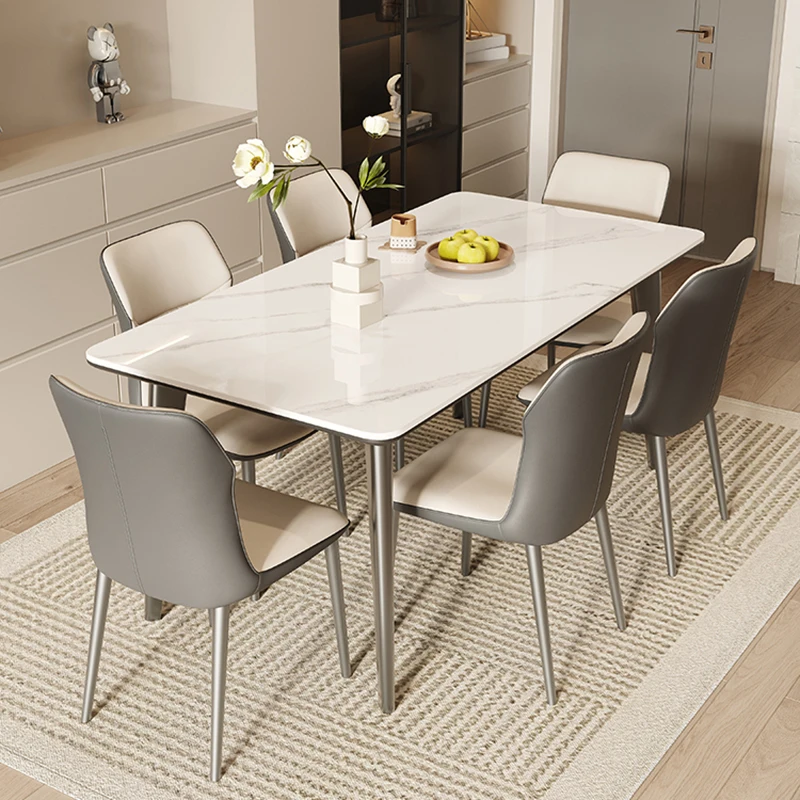 

Mobile Restaurant Dining Table Modern Luxury Gaming Living Room Dining Table Writing Designer Mesas De Comedor Kitchen Furniture