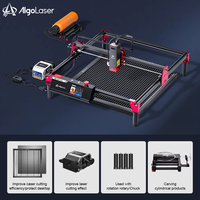 AlgoLaser Laser Engraver DIY MK2 10W 3.5” Color Touch Screen App Offline Control DIY Engraver Tool for Metal/Glass/Wood Engrave