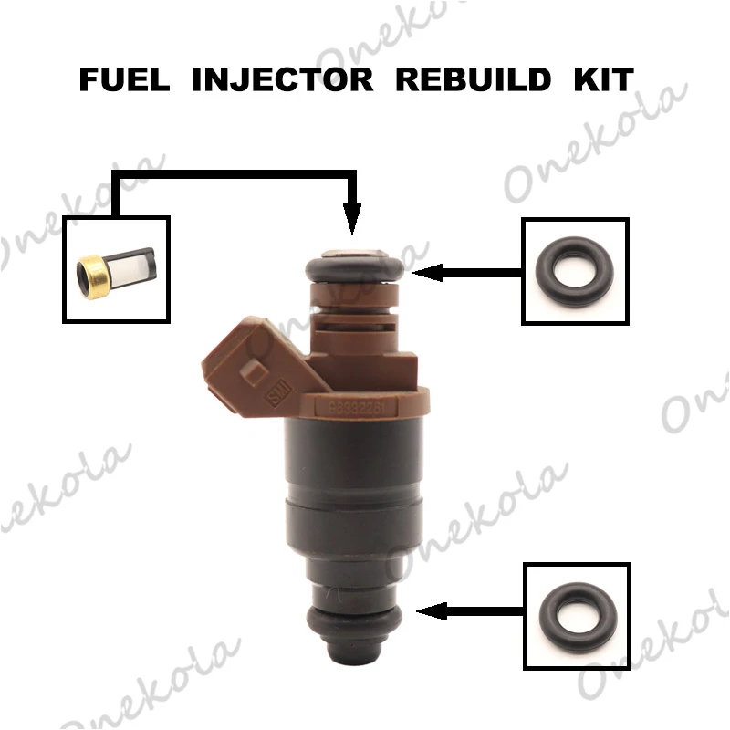 

Fuel Injector repair kit Orings Filters for INJ678 For Daewoo Lacetti 1.6L 2005-2016 96332261