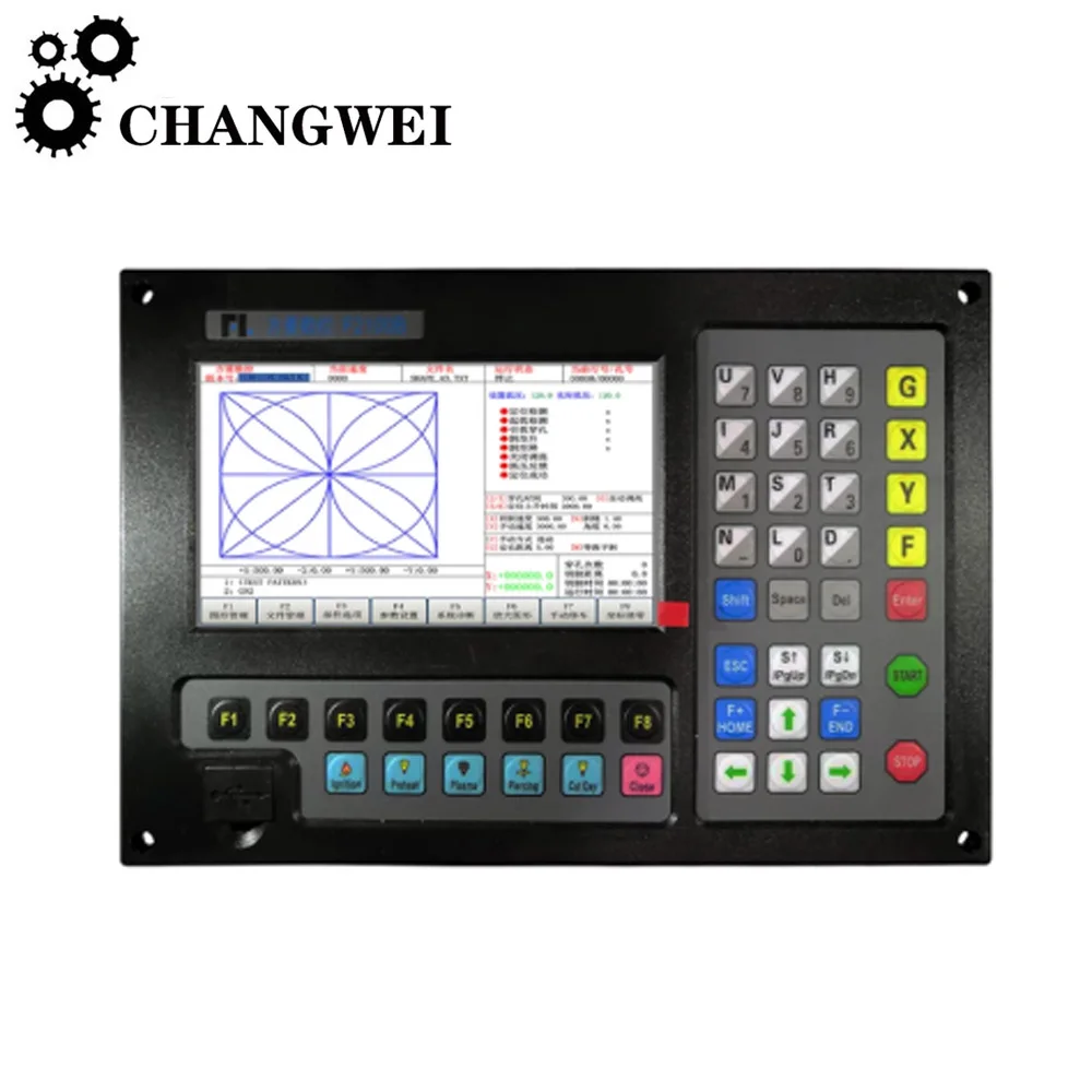 New F2100b Plasma Cutting Motion Control System Engraving Machine Controller Supports G Code And Fastcam, Freenest