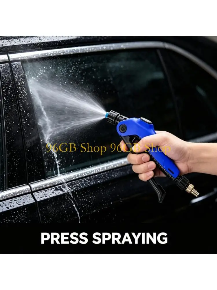 96GB Manual Rinse Nozzle Triggers Sprayer Handle for Car Glass Cleaning Daily Washing