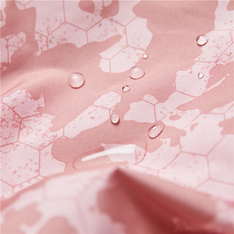 Unisex All-Weather Waterproof Jacket Set Durable Windbreaker Water-Repellent Finish Practical Pockets for Camping & Trekk