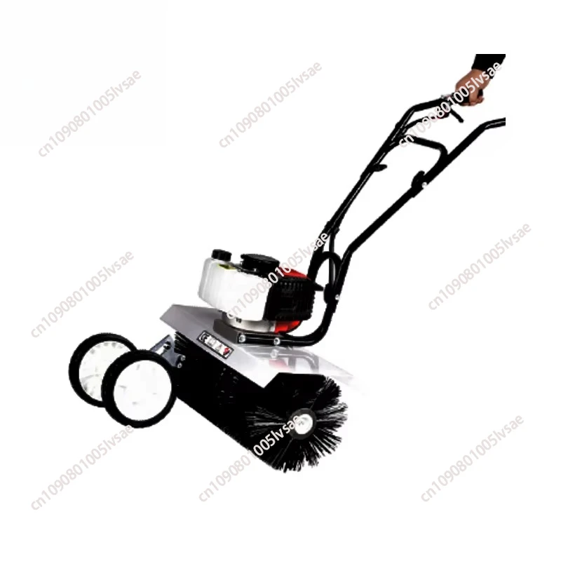 Artificial grass snow blower street snow plow bot manipulation ground machine small hand push 2 wheels snow plow
