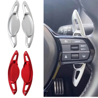 2x Car Steering Wheel Paddle Shifter For Honda Civic 11th 2022 2023 2024 Extension DSG Stickers Styling Accessories