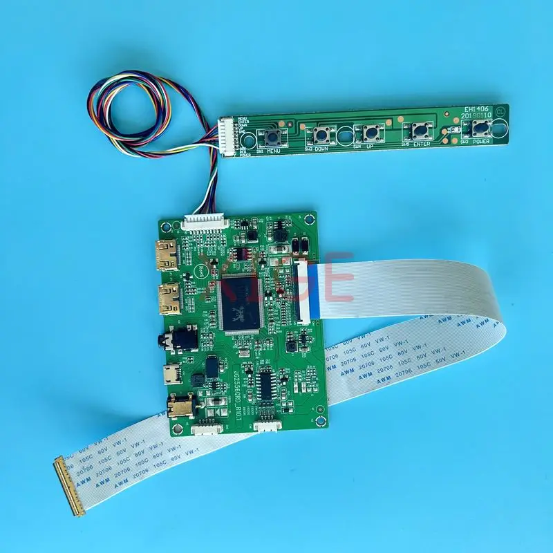 Imagem -01 - Placa Controladora Compatível com B156hat01 B156htn03 Lm156lf2f Usb Micro 15.6 Compatível com Hdmi Mini de 40 Pinos Edp 1920x1080 Kit Monitor Portátil placa controladora compativel com b156hat01 b156htn03 lm156lf2f usb micro 156 compativel com hdmi mini de 40 pinos edp 1920x1080 kit monitor portatil 01