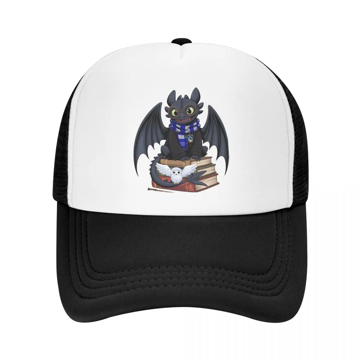 

Взрослые беззубые кепки Epic Universe Httyd Trucker, спортивные сетчатые бейсболки, шапки, шляпа дальнобойщика, регулируемая шляпа для рыбалки, летняя