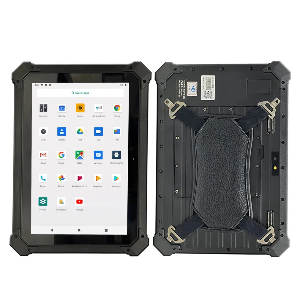 

OEM/ODM 64GB ROM 4GB RAM Industri Rug Tablets 10 Inch 4G Android Rugged tablet with Big Battery