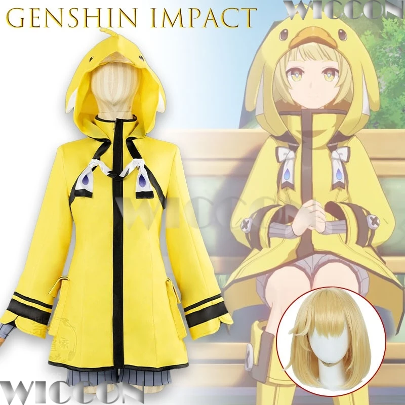 genshin-impact-miliastra-wonderland-little-duck-cosplay-costume-authentic-replica-anime-outfit-christmas-yellow-navidad-carnival
