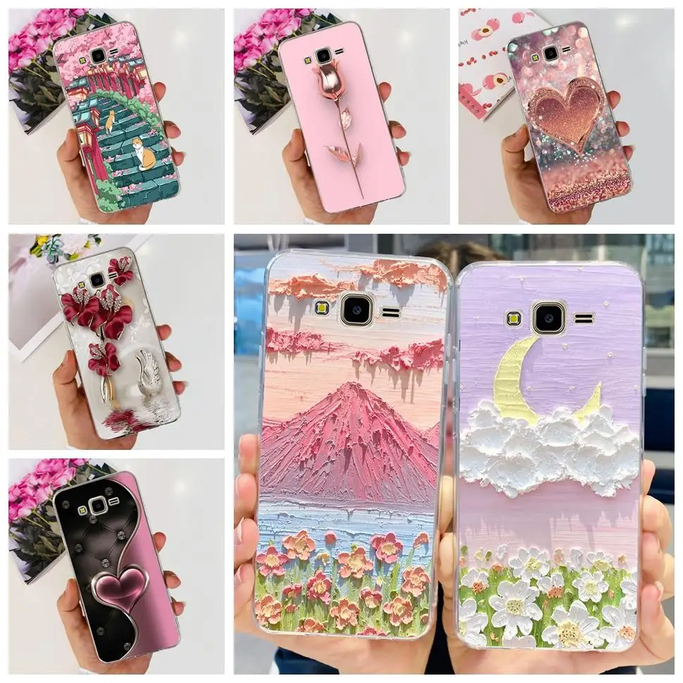 Para Samsung Galaxy J7 Core funda bonita de dibujos animados Fundas de silicona suave TPU funda de teléfono para Samsung J7 Core J7Core J701F Fundas Capa
