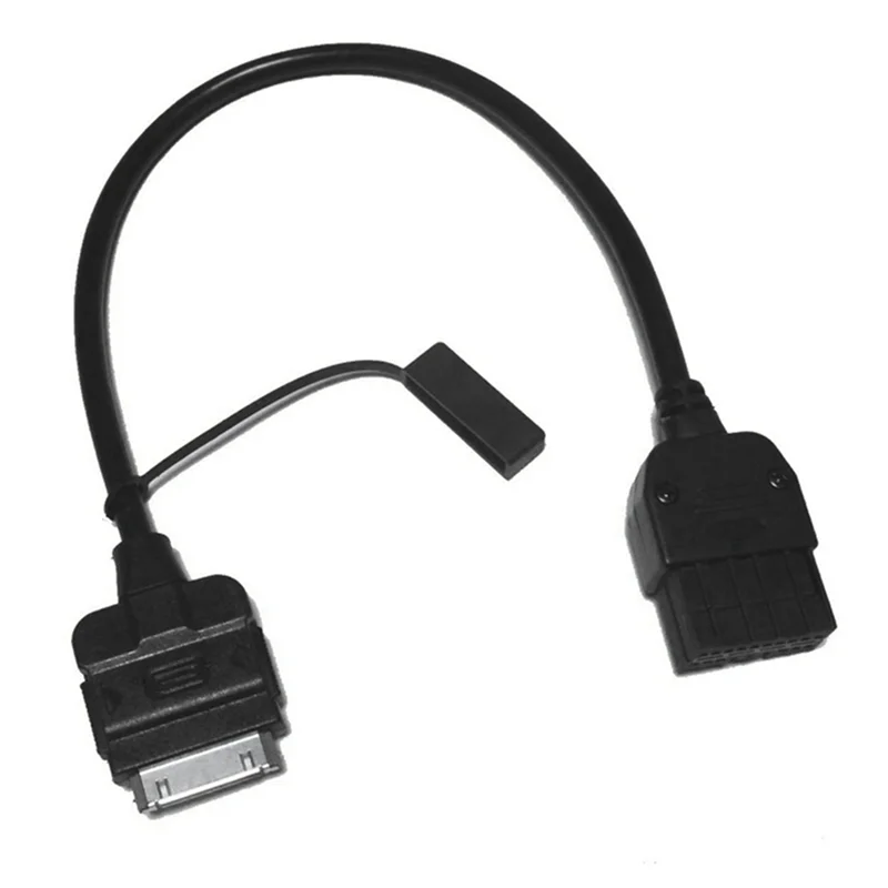 2X New Black Aux Input Interface Cable Port Fit For Infiniti Nissan Ipod 284H2-Zt50a - Image 6
