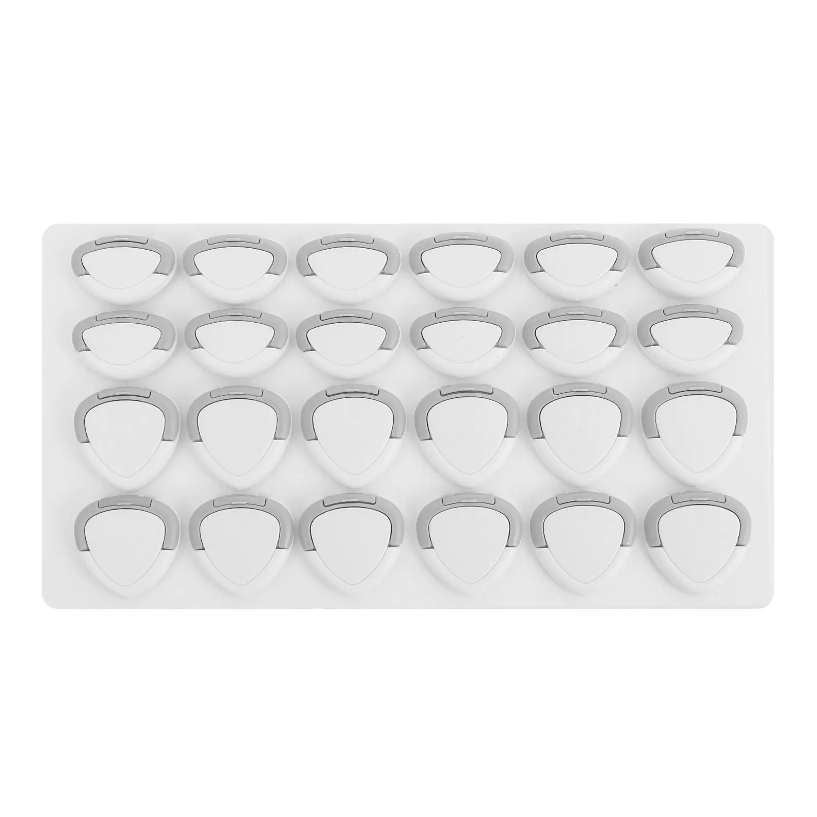 24 قطعة من أغطية المخرج المقاومة للأطفال غطاء توصيل عازل لواقي مقبس سلامة الطفل من الصعب إزالةها بواسطة الأطفال بلمسة نهائية ناعمة رقم