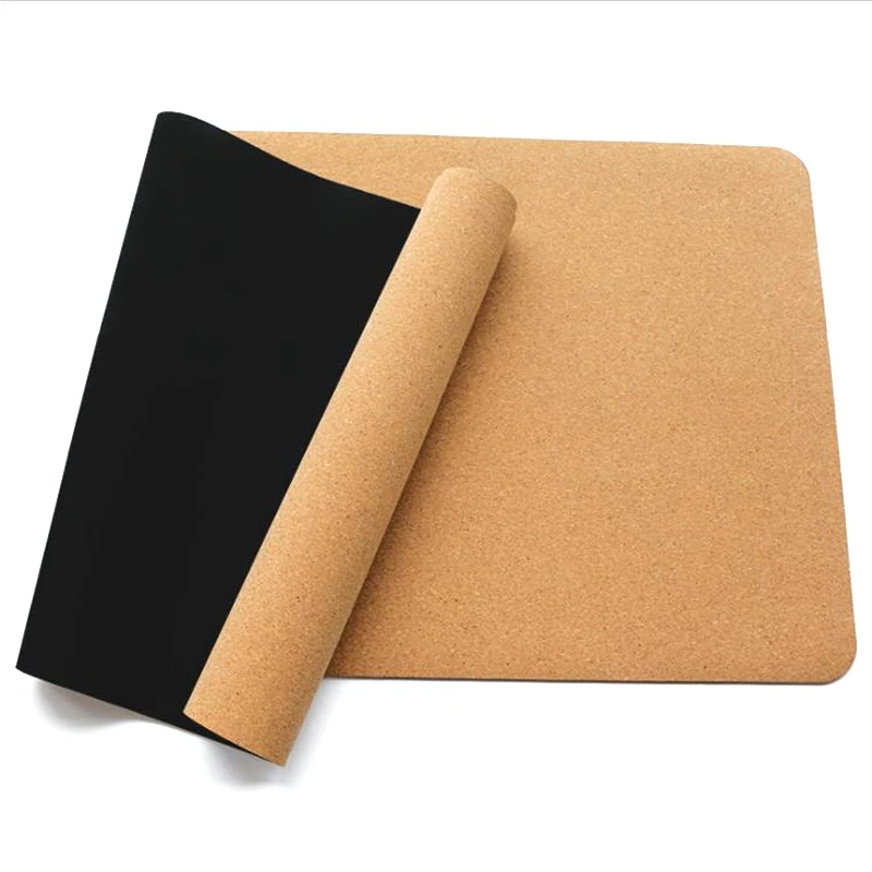 183X66Cm Natural Cork Rubber Pilates Exercise Pads Yoga Mats 5Mm