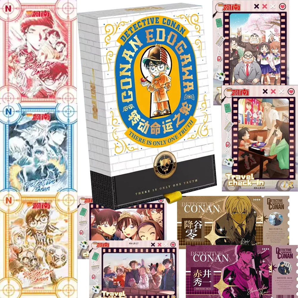 

Detective Conan Fashion Trend Collection Cards Exquisite and Creative Personality Charm Anime Character Portrait Cards Kid Gift