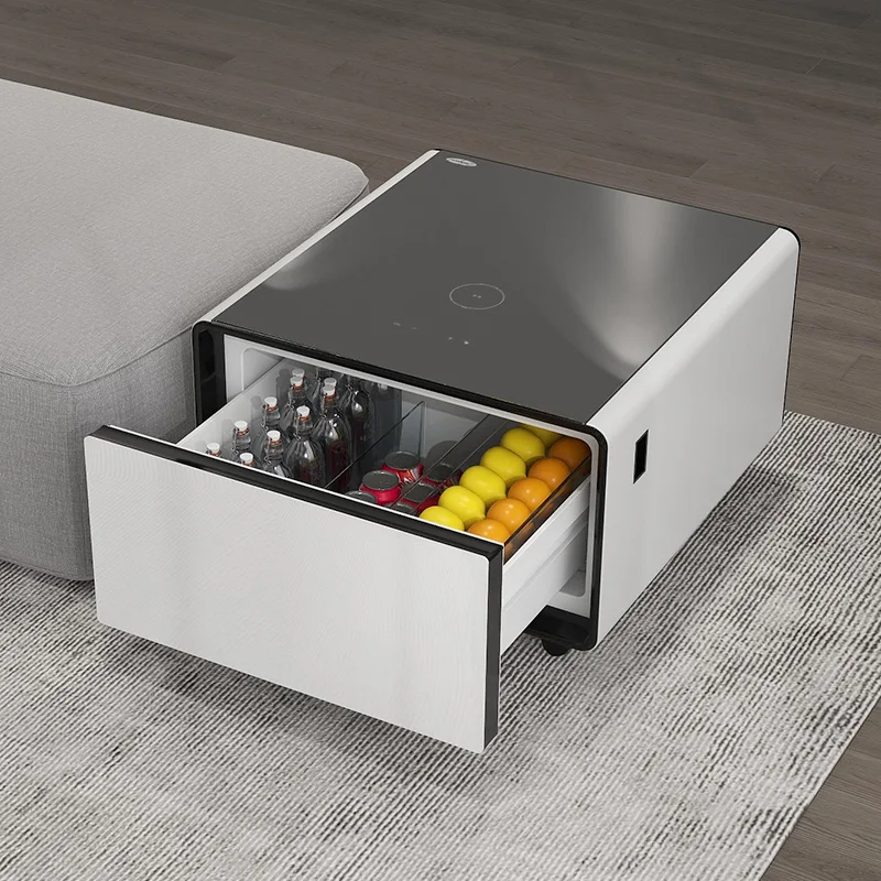 

2026 Multifunctional Refrigerators Refrigeration Smart Coffee Tables Wireless Charging Home Furniture