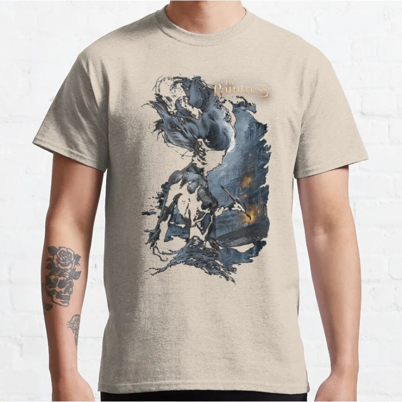 Paintress 2025 Clair Obscur Expedition 33 camiseta de videojuego Dark Fantasy regalo para jugadores camisetas de talla grande para adultos S-6XL