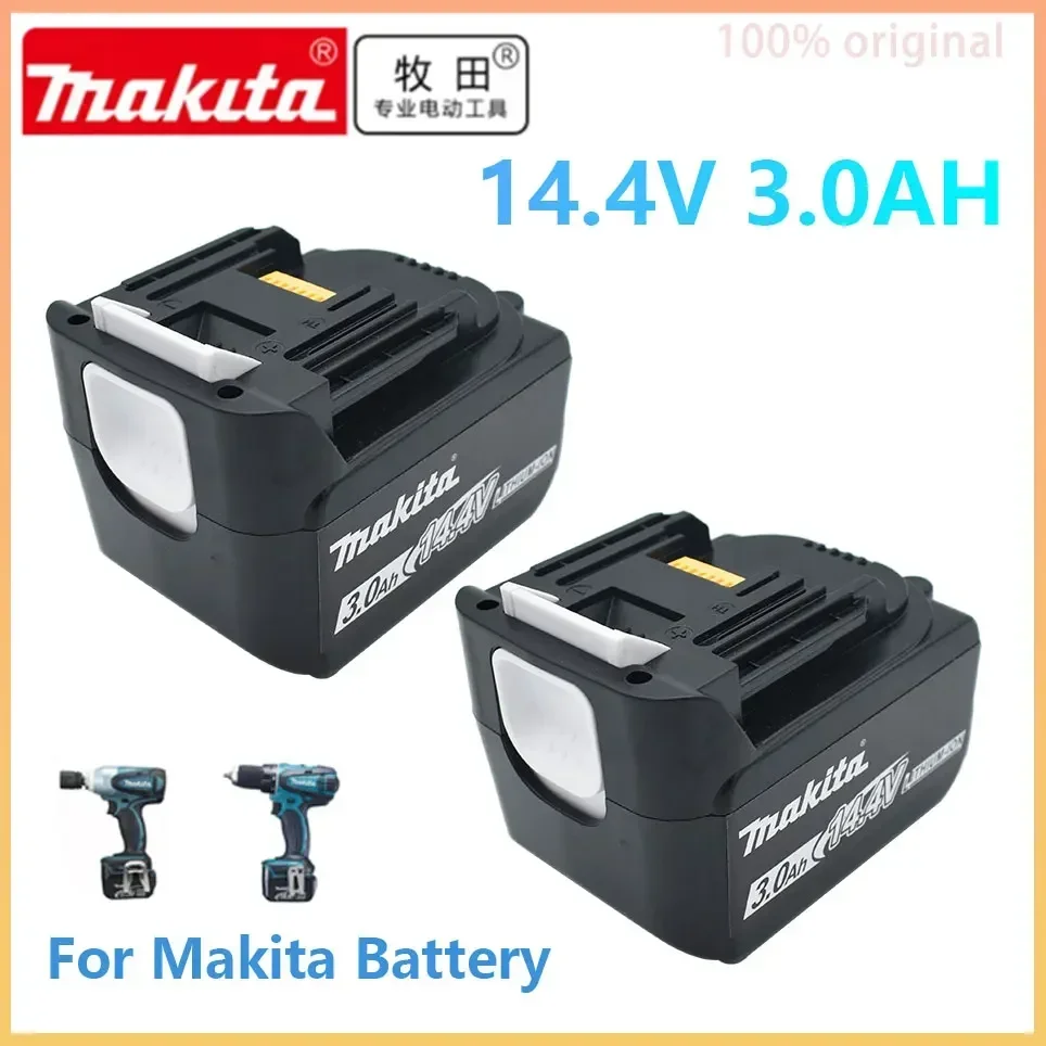 

14.4V Makita 3000mAh BL1430 BL1415 BL1440 196875-4 194558-0 195444-8 3.0Ah 14.4V Makita rechargeable battery for LED indicator