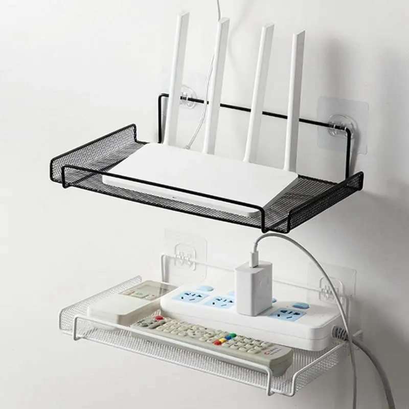 WiFi Router Opbergplank voor Box Set Top Box Accessoires 11,8 x 6,7 Inch N2UD