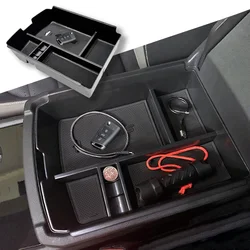 Center Console Organizer Tray For VW Volkswagen Atlas Accessories 2018 2019 2020 2021 2022 2023 Armrest Storage Glove Box