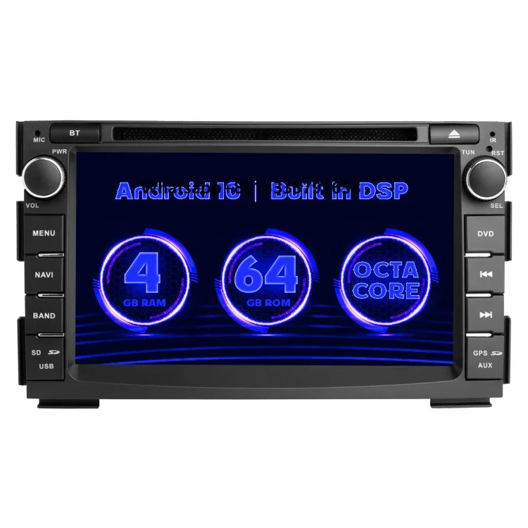 

Car Navigation BT Radio Audio Video for KIA CEED DVD Play Build-in Wi-Fi Reversing Aid 4+64G Android System