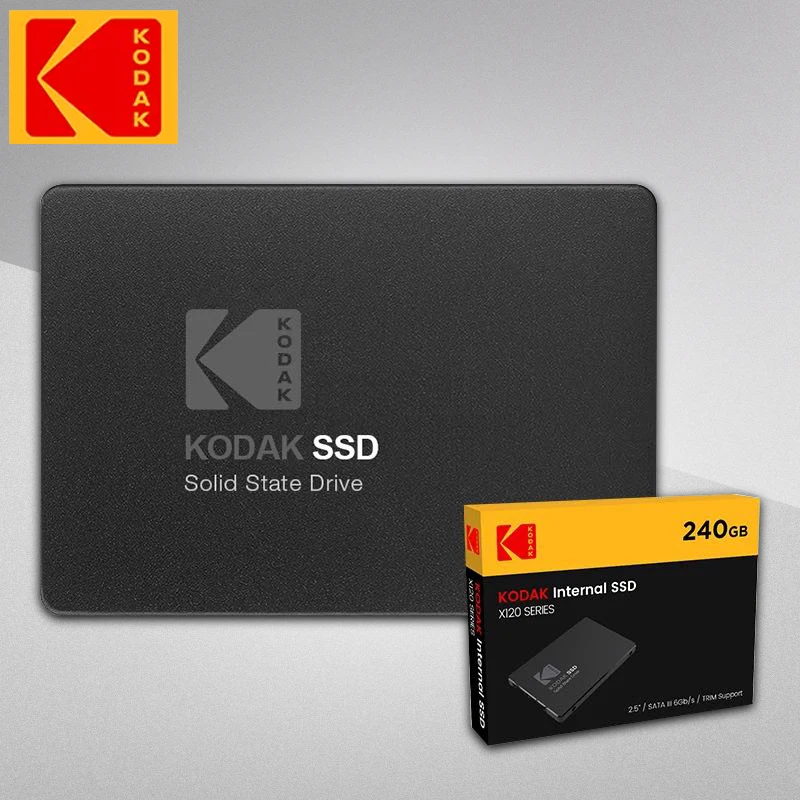 100% Original Kodak X120Pro Internal SSD 128GB 256GB 512GB 1TB Internal External Solid State Disk HDD Hard Disk HD Notebook PC