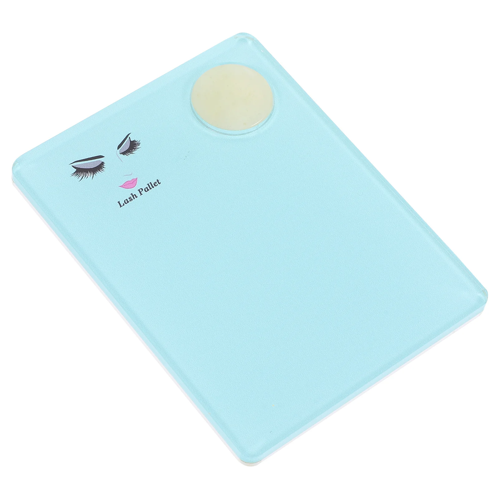 Eyelash Extension Pallet Holder With Glue Stone For Lash Extensions Lightweight Durable Portable Home Salon Use Eyelash