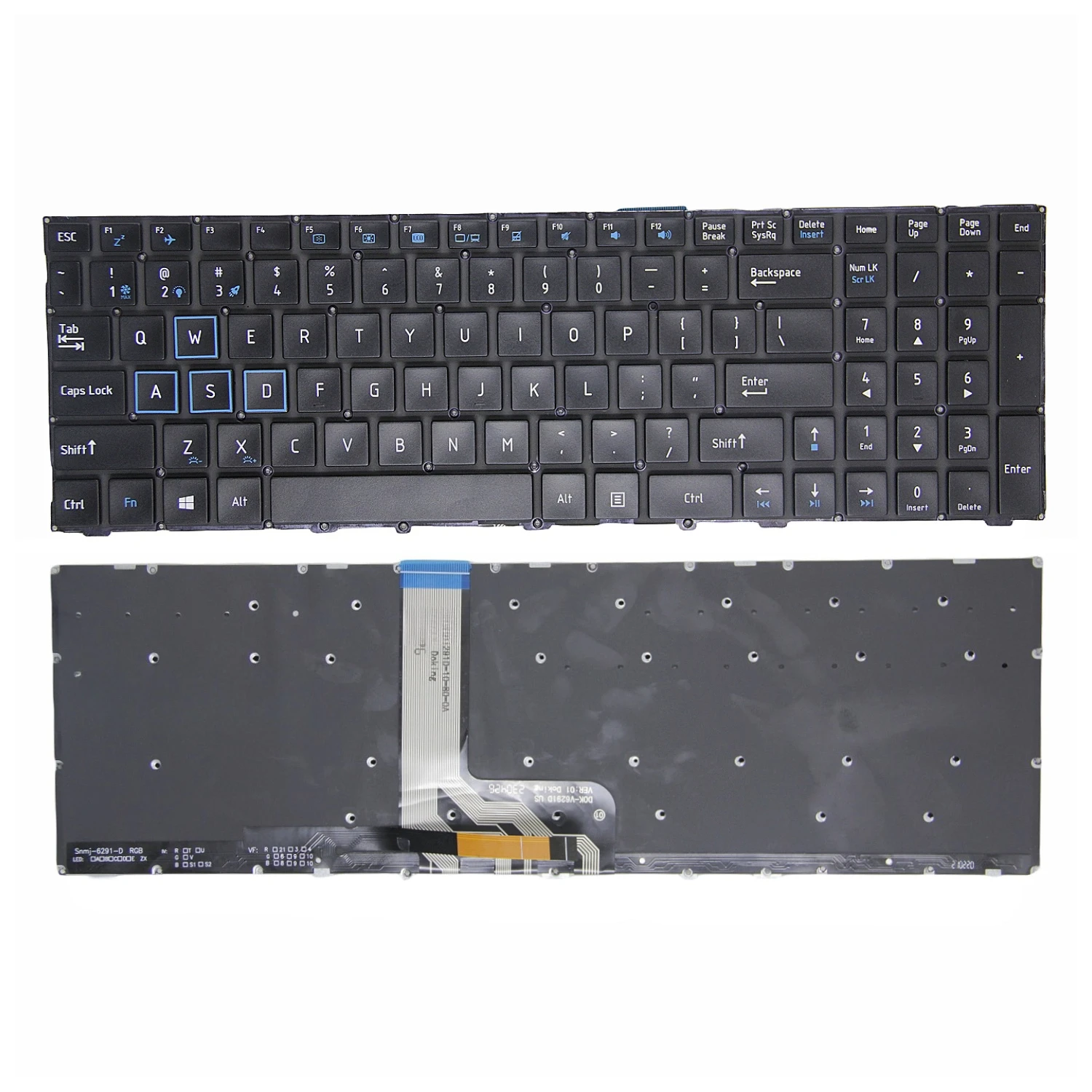 Screw-less forThor 911 Targa T6c X6 Youth Edition F117-S11 Si3 S6 VG65T VR26 Keyboard