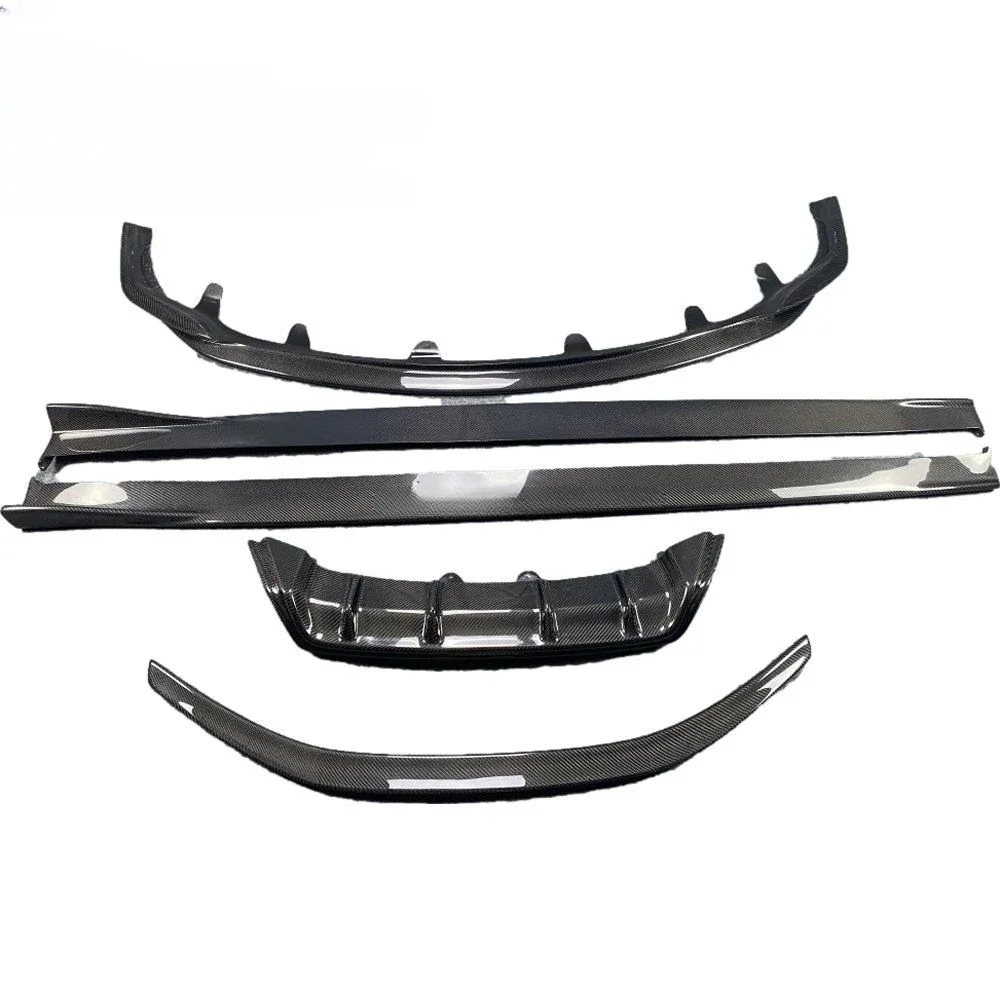 Carbon Fiber Body kit Front lip diffuser side skirt Spoiler for Lexus RC Bumper Body kit