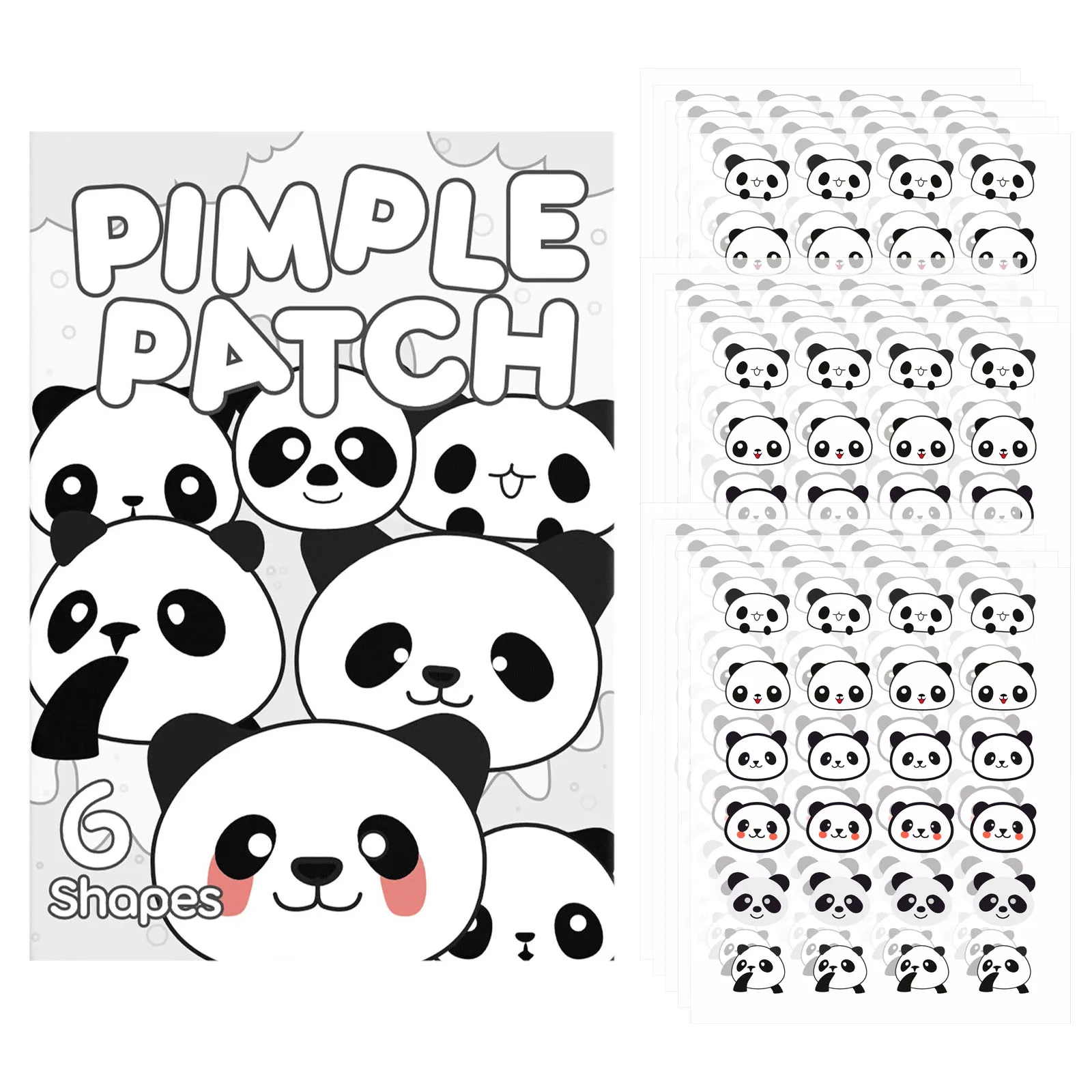 Hydrocolloid acne patch facial cleansing care essence, tool accessory, invisible and waterproof, suitable for all skin types