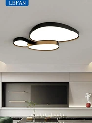 Modern simple nordic ceiling lights bedroom dining room lamps black white Living room lamp LED lamp home decorative lamp