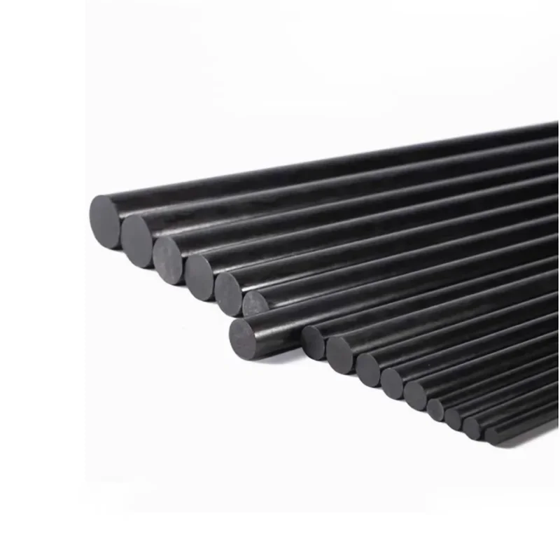 Carbon Fiber Solid Round Bar Rod 1-6mm Diameter High Strength Lightweight DIY Accessory For RC Plane Length 500mm