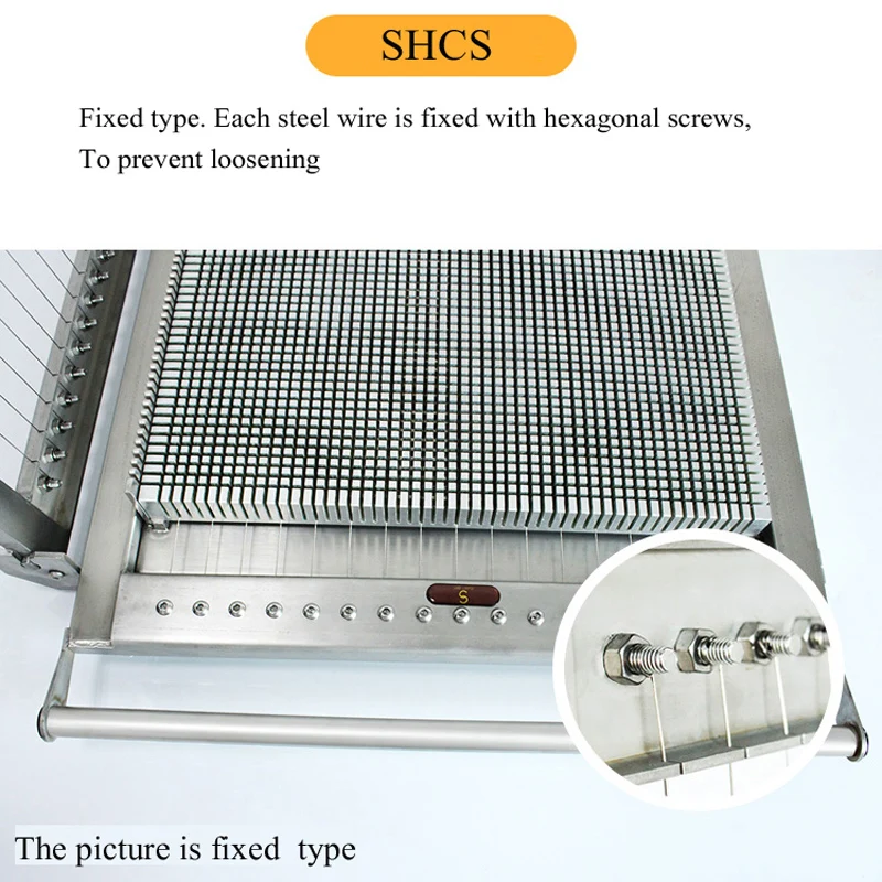 

Portable Manual Truffle Chocolate Dicing Machine Fudge Cutter Dicing Machine